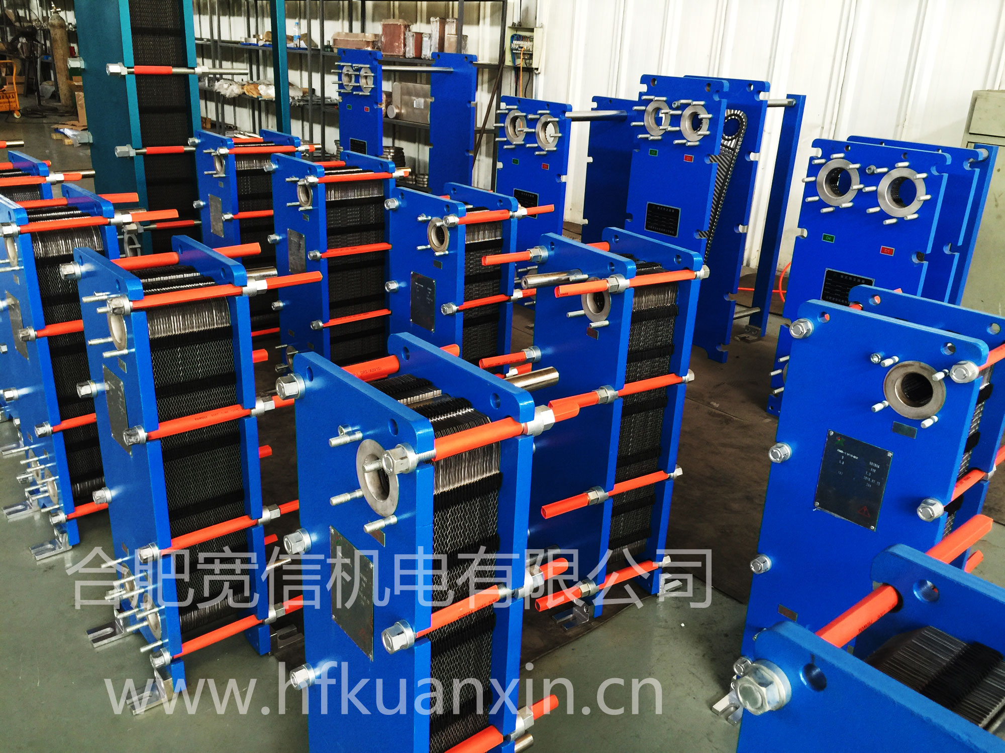 寬信板式換熱器產品圖